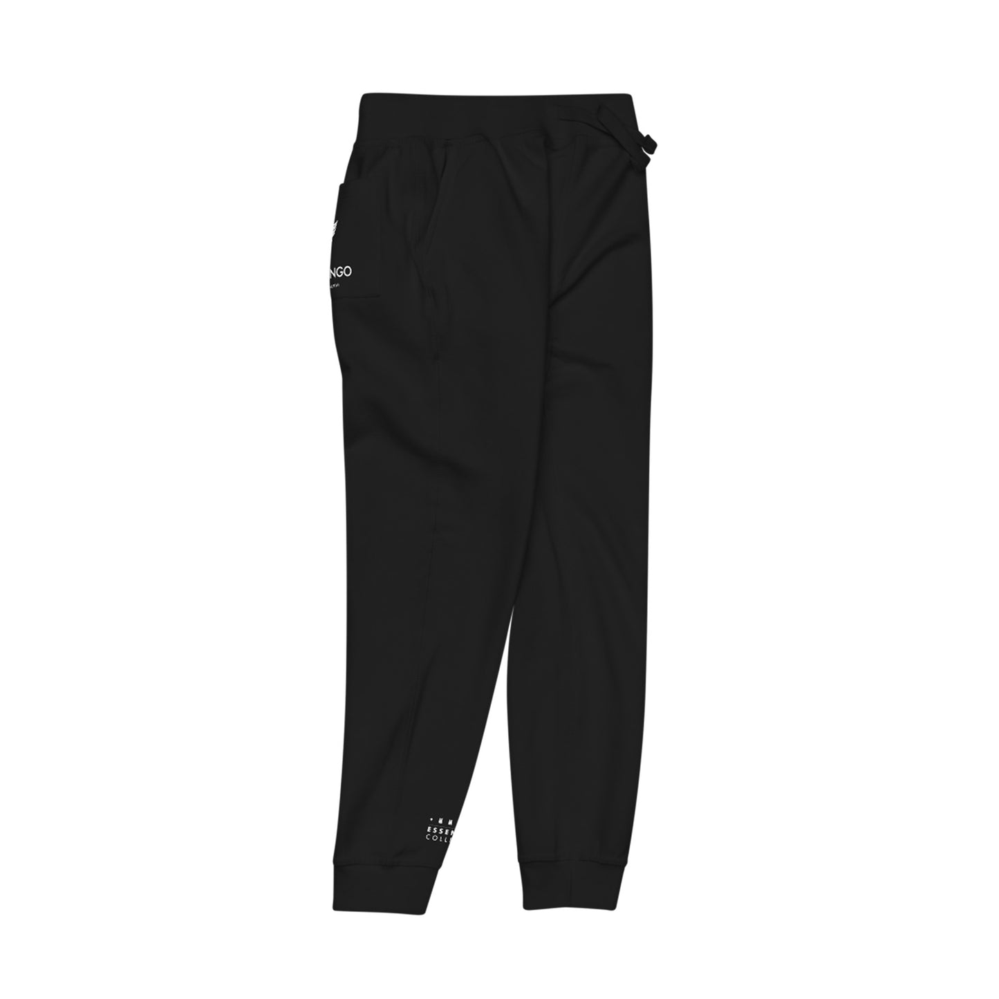 Flamingo Essentials Black Fleece Sweatpants