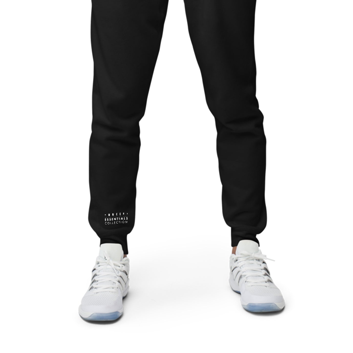 Flamingo Essentials Black Fleece Sweatpants