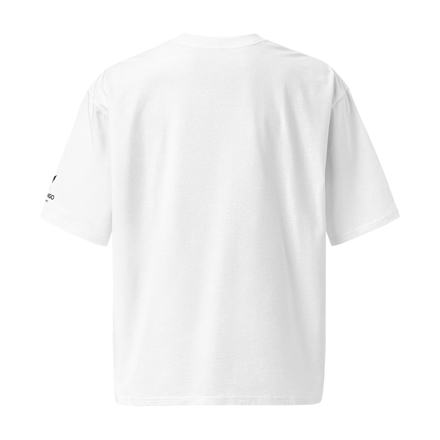 Flamingo Essentials Oversized Heavyweight Tee – White