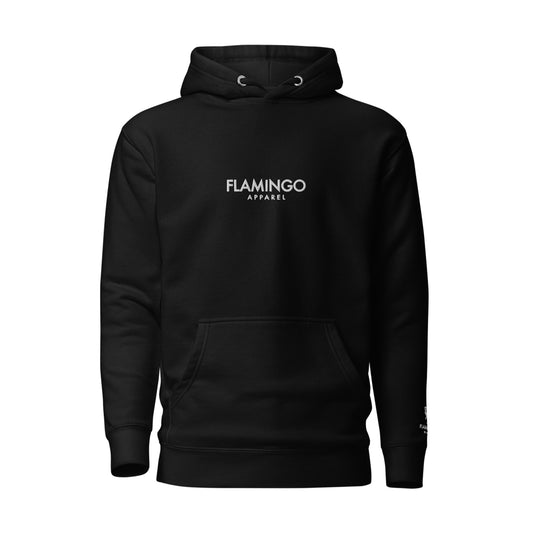 Flamingo Essentials Premium Embroidered Hoodie