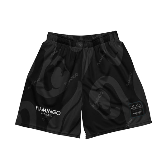 Flamingo Essentials Premium Mesh Shorts – Black