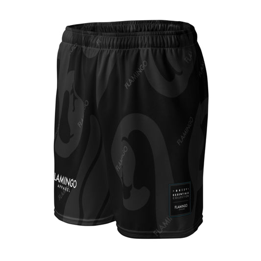 Flamingo Essentials Premium Mesh Shorts – Black